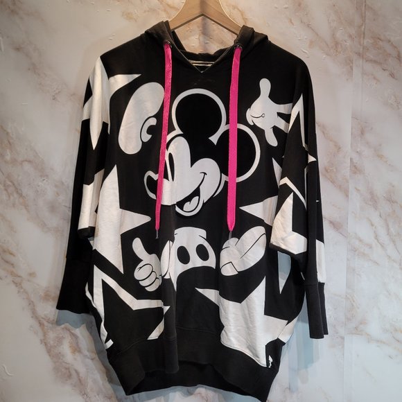 Disney Collection by Giordano Mickey Mouse Oversized Hoodie - Picture 1 of 10